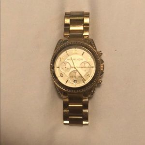 MICHAEL Kors gold watch, extra links included